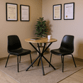 thumbnail image 3 of Homy Casa Round Conference Room Table, 31.5" Meeting & Training Table for Office, Breakout, 3 of 8
