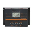 thumbnail image 1 of 50A PWM Solar Charge Controller 12V/ 24V Self-Adapting LCD Solar Panel Battery Charge Discharge Regulator with 5V USB Output Temperature Compensation Multiple Protections, 1 of 8
