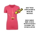 thumbnail image 2 of Custom Printed Woman's T-shirt, Ladies Ramen Noodle Graphic Tees, 2 of 4