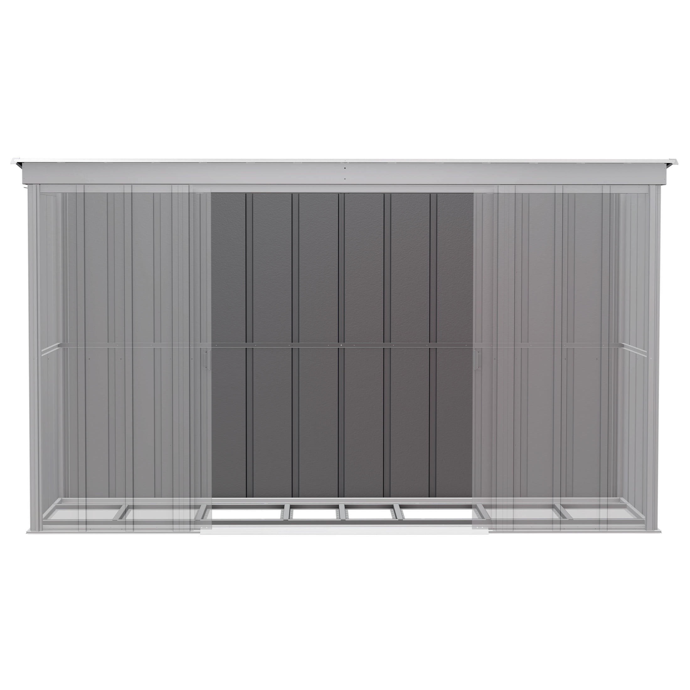 Arrow Classic Grey Floor Frame Kit For Sheds 10X4, 10X6, 10X7, 10X8, 10X9 And 10X10 Ft. And Select Sheds 10X4, 10X6, 10X7, And 10X8 Ft.