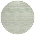 thumbnail image 2 of Addison Rugs Chantille Indoor/Outdoor Transitional Stripes Sage Washable Round Rug, 8' x 8', 2 of 6