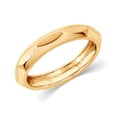 thumbnail image 2 of CARATS FOR YOU Women's Comfort FIT Plain Wedding Band Ring In 10K Yellow Gold, Ring Size-12, 2 of 6