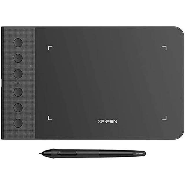 XP-Pen Star G640S Android Tableta Grafica Digital de Dibujo Lápiz Pasivo sin Batería 6x3.75 Pulgadas 8192 Nivel 6 Tecla