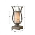 thumbnail image 5 of Uttermost Minozzo Lampe d'Appoint en Métal de Transition en Bronze Rustique/gruau d'Avoine, 5 of 5