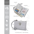 thumbnail image 2 of Punplita Women Bifold Wallet Leather Wallets for Women with Card Holder and Zipper Coin Pocket, 2 of 7