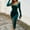 Green, variant on Aloohaidyvio Wedding Guest Dresses for Women,Fall Dresses for Women 2024 Temperament Solid Color Split Wrap The Buttocks Formal Homecoming Dresses