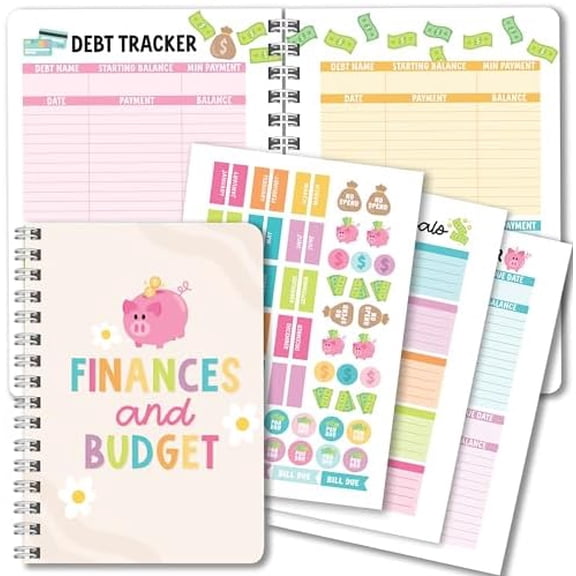 2026 Budget Planner and Monthly Bill Organizer - Monthly Budget Planner 2026, Financial Planners Budgeting Book, Bill Tracker Notebook For Expenses, Undated Finance Organizer Journal