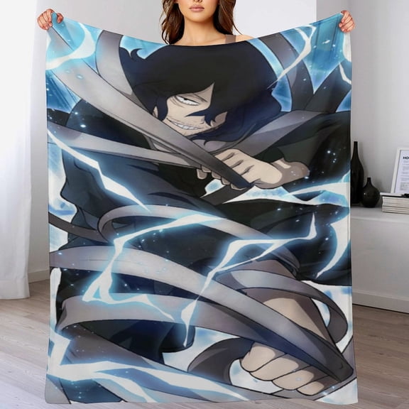 Aizawa Shota Blanket, Soft Cozy Fluffy Plush Throw Blanket for Boys Girls Young Adults, Warm Flannel Blanket for Living Room Bedroom Couch Bed 30"x40"