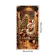 thumbnail image 3 of Linnome Santa Claus Pattern Christmas Door Cover 35x71 Inches, Festive Holiday Door Decoration for Home and Parties, 3 of 6