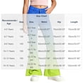 thumbnail image 4 of Trikvn Kids Flared Denim Pants Girls Stretch Bell Bottoms Casual Gradient Color Jeans Fashion Vintage Streetwear Trousers, 4 of 8