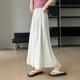 thumbnail image 5 of Jalioing Girl's High Waist Palazzo Pants Wide Leg Baggy Casual Summer Trousers Kids Loose Lounge Pants with Pocket, 5 of 7