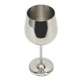 thumbnail image 3 of Copa de Vino de Metal ANGGREK Base Estable Elegante de Acero Inoxidable, 3 of 8