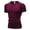 Red, variant on Men's Cool Dry Compression Baselayer Short Sleeve T-Shirt