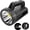 Black, variant on Rechargeable LED Spotlight Flashlight, Portable Camping Lantern 4800mAh, 7 Light Modes &, Super Bright Handheld Spotlight for Hurricane , Outages, Camping, Hiking