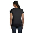 thumbnail image 3 of HN 5680 LAD 6.1 OZ TAGLESS TEE (BLACK 2XL), 3 of 4