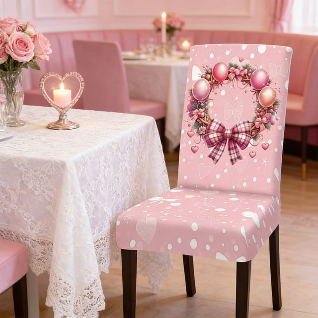 Yunuuuoa Elastic Dining Chair Covers Washable Slipcovers Universal Fit Stretchable Seat Covers for Home Office Restaurant Easy Installation Anti-Slip Protector Decorative Furniture Covers