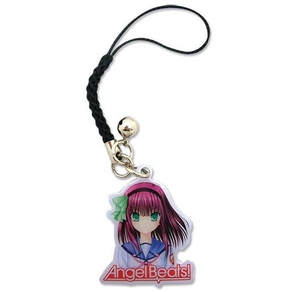 Cell Phone Charm - Angel Beats - New Yuri Metal Toys Anime Licensed ge17056
