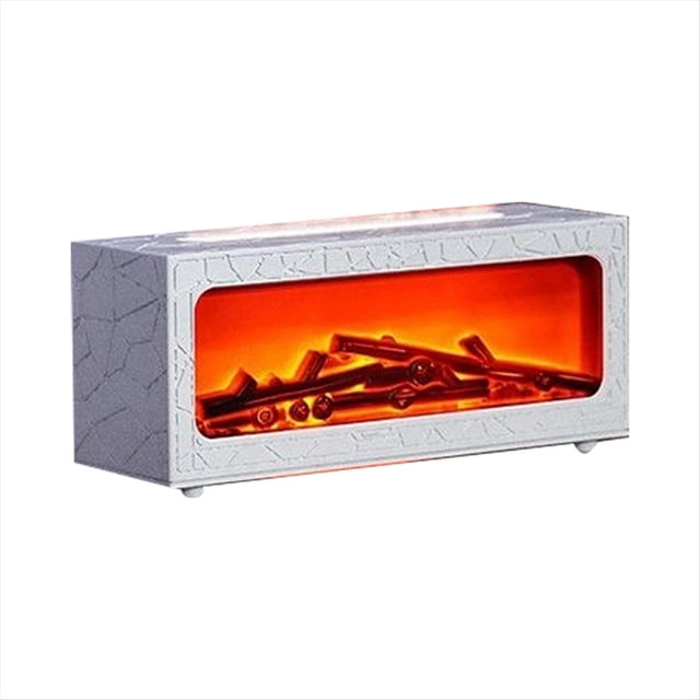 Mini Difusor de Aceites Esenciales para Chimenea. Humidificador con Control Remoto para Chimenea. Difusor de Llamas para Fogatas. Luz de 7 Colores A