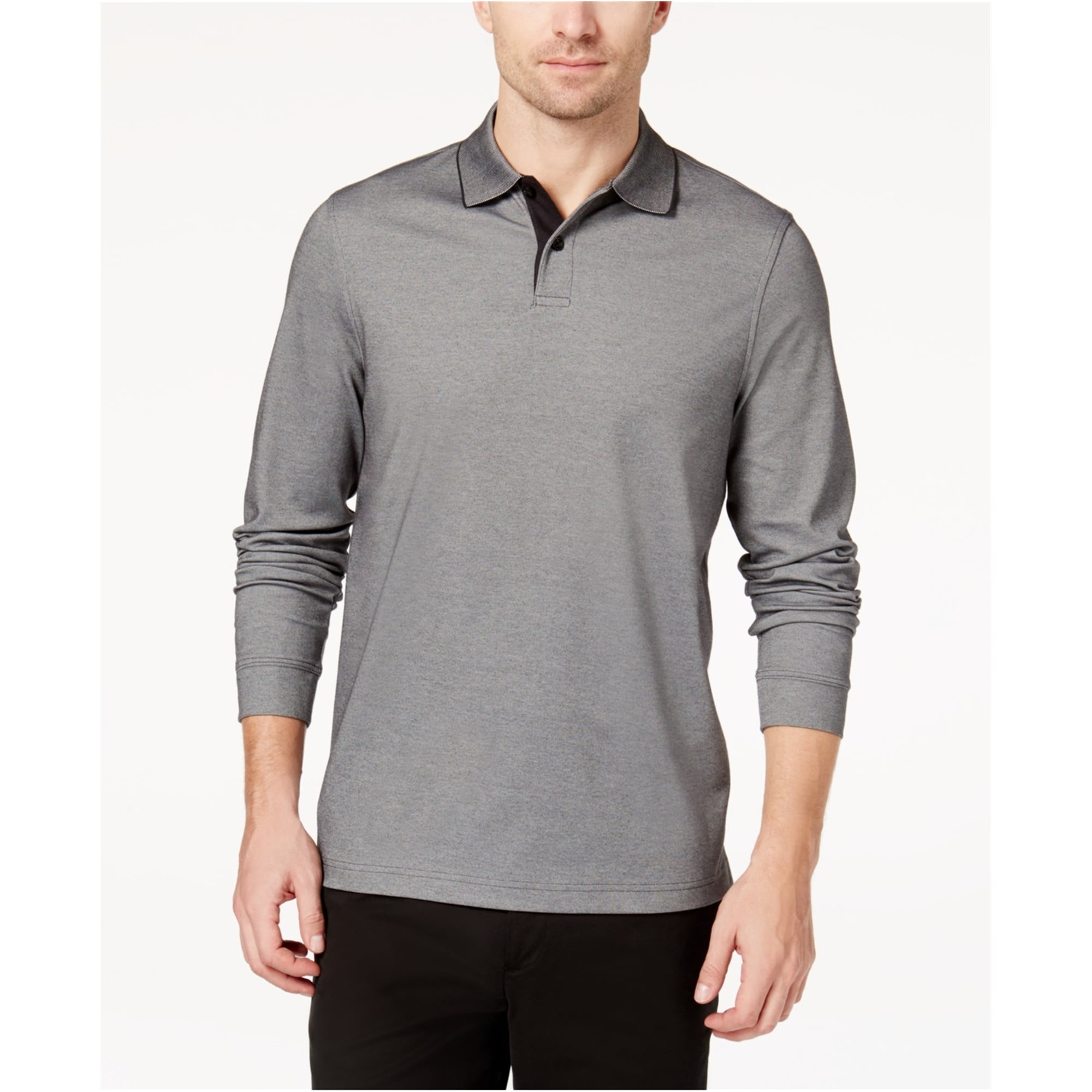 Tasso Elba - Tasso Elba Mens Ls Rugby Polo Shirt - Walmart.com - Walmart.com