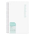 thumbnail image 2 of A5 Pp Soft Silicone Coil Notebook, 60 Sheets Smooth Writing Journal, 180° Flat Lay Spiral Pad for Schol and Office, Waterproof Flexible Cover Notebook (Green), 2 of 6