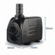 thumbnail image 4 of Submersible pump, ultra-quiet water pump with fountain pump, 4 of 4