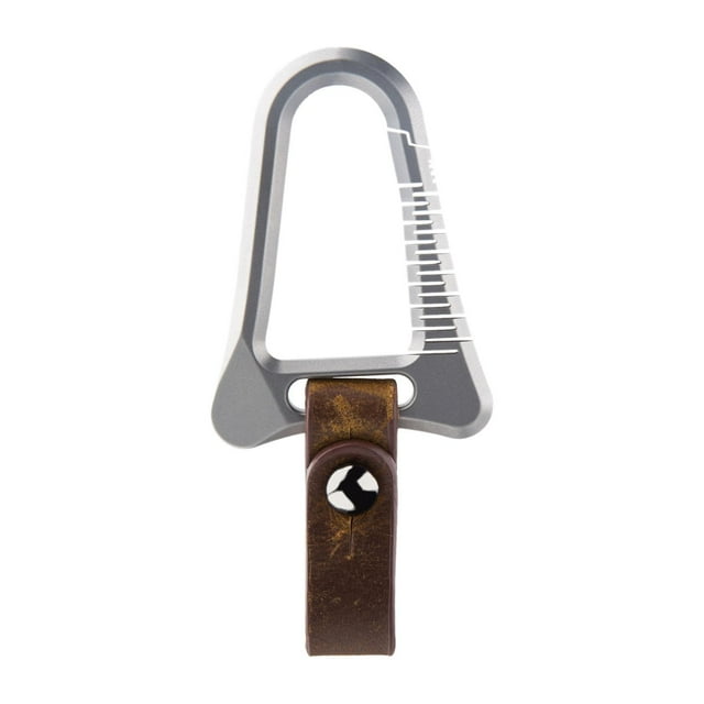 Fashion Keychain Men Women Titanium Alloy Waist Belt Buckle Heavy Duty Key Chain