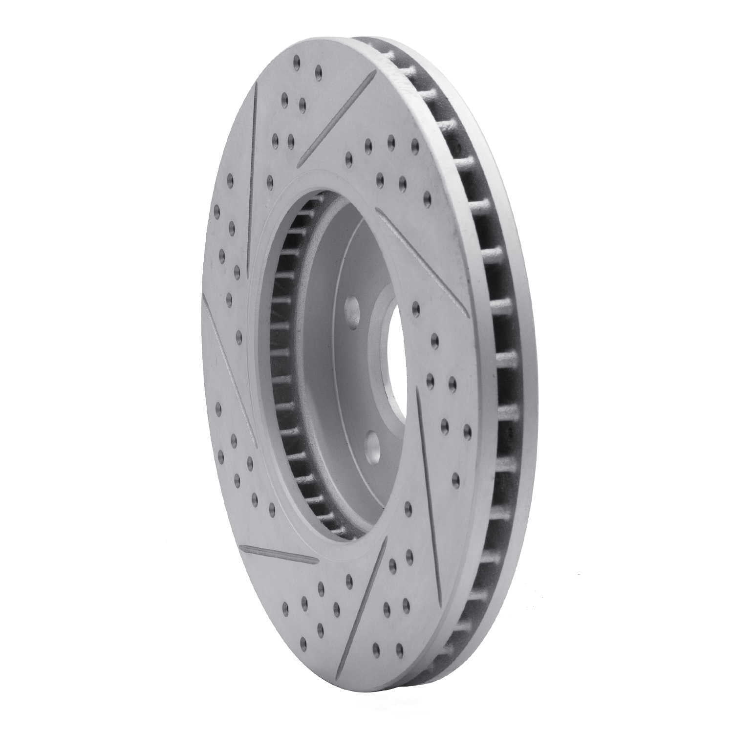 Dynamic Friction Company 830-46025R DFC Geoperformance Rotor - Drilled and Slotted