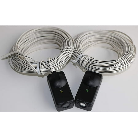 Garage Door Opener Safety Sensor Replacement Set - * 33 Feet of Wire Included * Genuine Original Garage Door Opener Safety Sensor Replacement Set - * 33 Feet of Wire Included * Genuine Original
