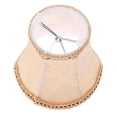 thumbnail image 4 of Miangastore Beige Cloth Lamp Cover for Table Lamp with Exquisite Patterns Creates Warm Atmosphere for Bedroom or Any Room 1 Pc, 4 of 8