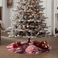 thumbnail image 4 of Sikiie Delicate Pink Carnations Christmas Tree Skirt, Christmas Tree Decorations, Christmas Decor, Tree Mat Decoration(30-48IN)-36", 4 of 6