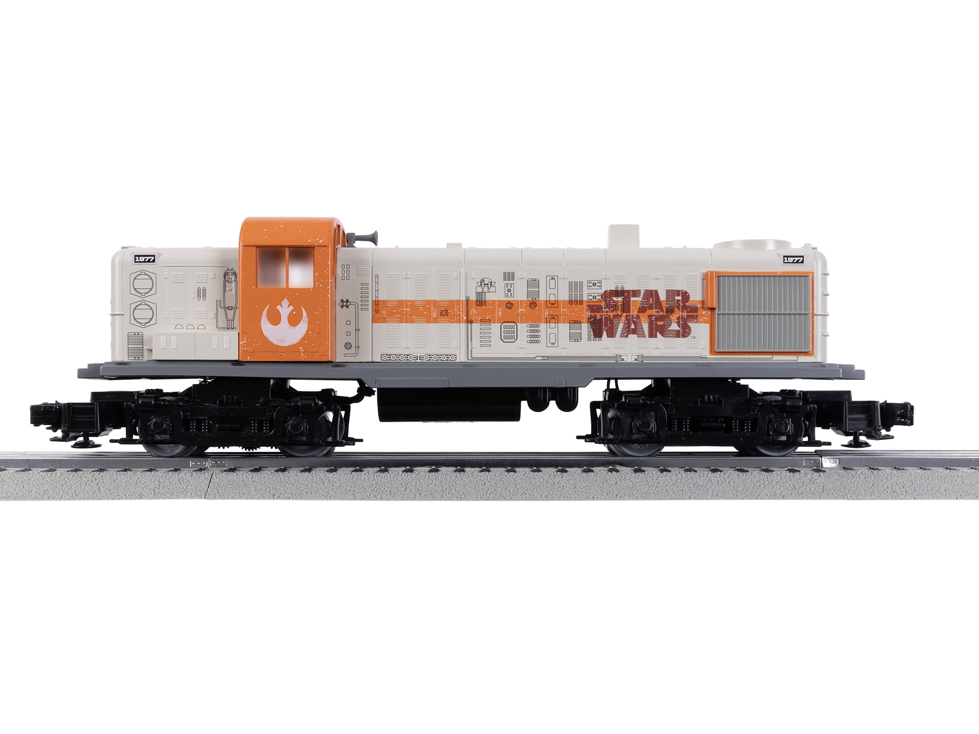 Lionel Star Wars Rebel LionChief Freight O Gauge Train Set with Bluetooth 5.0 and Remote for Ages 14+