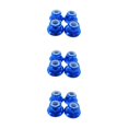 thumbnail image 3 of maskred 4pcs Alliage d'Aluminium Nylon Roue Écrou de Blocage pour 1/10 Axial SCX10 Crawler Robuste et Durable Alliage d'Aluminium Nylon Roue Bleu Foncé 3Set, 3 of 6