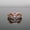 Rose gold, variant on Vintage Copper Zircon Infinity Figure 8 Ring: Rose Gold Wedding Jewelry for Women European Style Fashion Statement