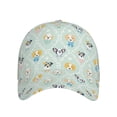 thumbnail image 2 of Naloa Original Classic Low Profile Hat Men Women Baseball Cap Dad Hat Adjustable Unconstructed Different Breeds of Dogs Print Cap, 2 of 9
