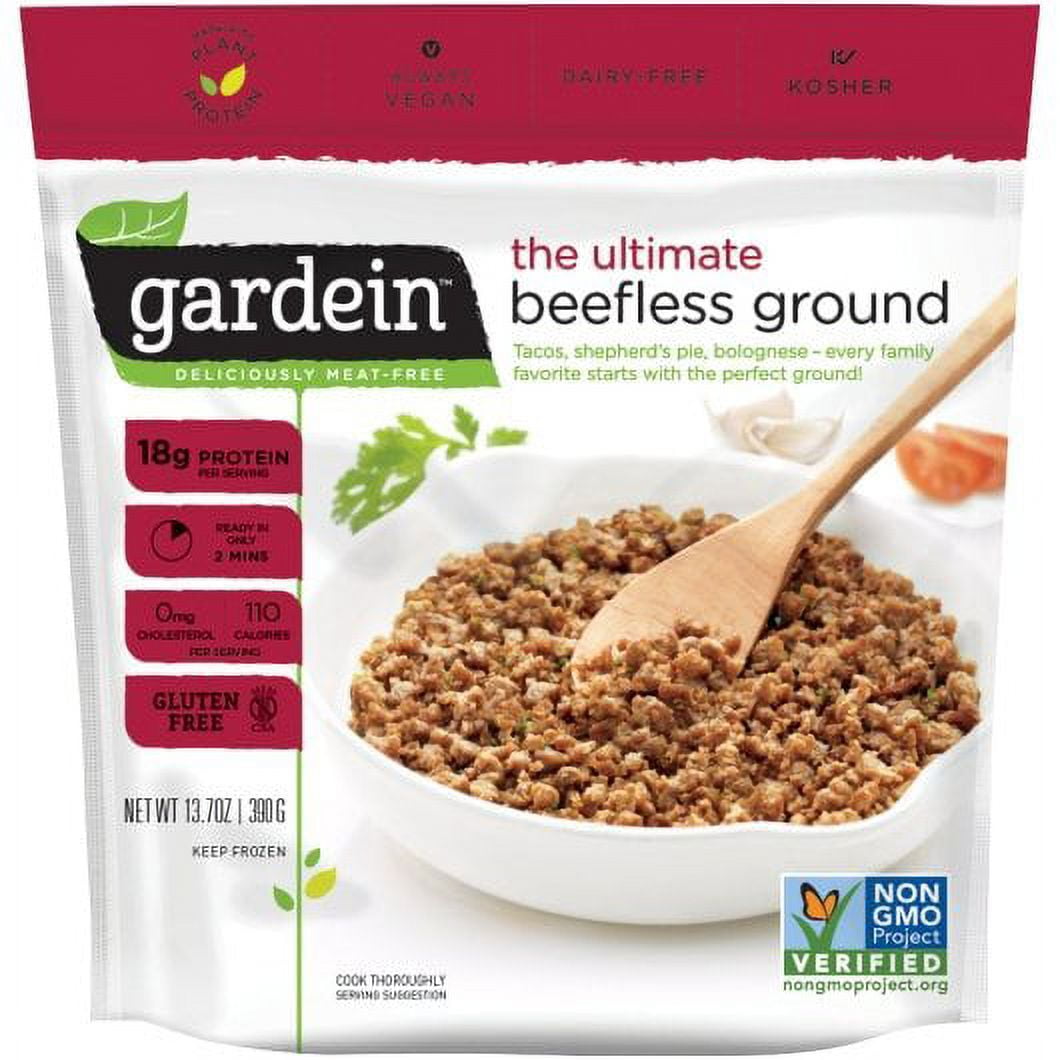 (8 Pack) Gardein Ultimate Beefless Grounds, 13.7 oz.