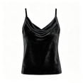 thumbnail image 4 of jjayotai Womens Tank Tops Summer Sleeveless Tops Cowl Neck Backless Shirts Spaghetti Strap Cami Basic Tank Shirts, 4 of 6