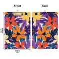 thumbnail image 5 of FORMRS Acrylic Clipboard with Low Profile Clip Standard A4 Letter Size, 12.5" x 9", Colorful Painted Flowers Pattern, 5 of 8