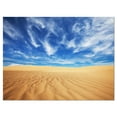 thumbnail image 2 of Desert with Exotic Blue Sky Over - Modern Landscape Wall Art Canvas, 2 of 3