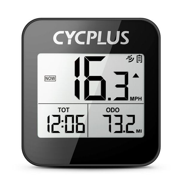 CYCPLUS Inalámbrico GPS Bike Computer IPX6 Impermeable Ciclismo Velocímetro Accesorios para bicicletas CYCPLUS Velocímetro del motorista