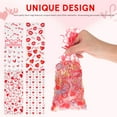 thumbnail image 5 of SOPOTUTU 120 Pcs Multi-Color Heart Candy Treat Bags, OPP Packaging Bags for Valentine's Day Party Favors and Wrapping, 5 of 6