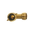 thumbnail image 6 of US 90 Degree Garden Hose Elbow Adapter - Solid Brass Fittings - 2 Piece, Gold, 6 of 8