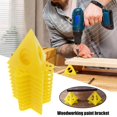 thumbnail image 5 of 20 Piece Pyramid Bracket Set - Triangle Brackets Paint Tool Triangle Paint Pads Woodworking Feet Carpenter Accessories Paint Pads, 5 of 5