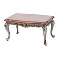 thumbnail image 2 of Wweixi Table Miniature en Bois pour Maison de Poupée Décoration Élégante Accessoire pour Maison de Poupée à l'Échelle 1/12 Accessoires de Maison de Poupée Grande avec Pieds Rouges, 2 of 6