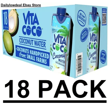 18 PACK - Vita Coco Coconut Water 11.1 fl oz Each