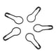 thumbnail image 5 of 1000 Piezas Pasadores de Seguridad en Forma de Pera Pasador de Cierre Pasador de Chal Pasadores de Seguridad para, 5 of 9