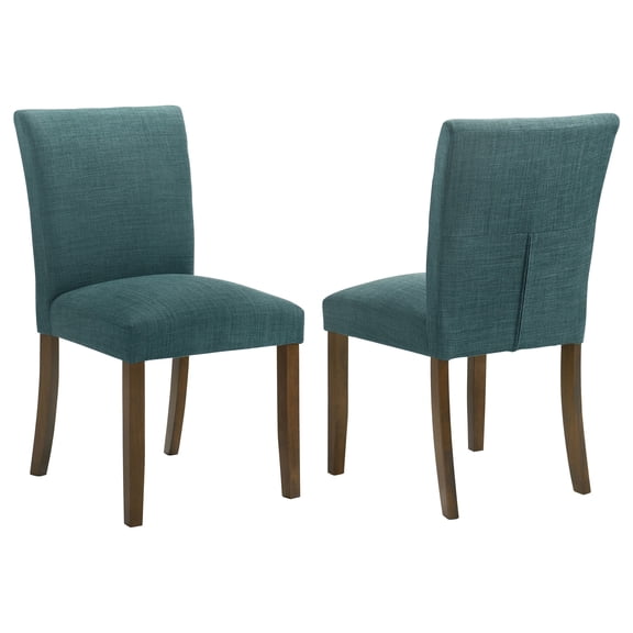 Paxton Upholstered Dining Side Chair Teal Blue (Set of 2)