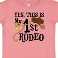 thumbnail image 4 of Inktastic Yes, This is My 1st Rodeo Cowboy Hat with Red Band, Lasso Boys or Girls Baby T-Shirt, 4 of 5