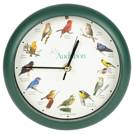 & Associates Audubon Singing Bird Clock, 8