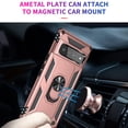thumbnail image 5 of Designed for Google Pixel 6 Pro Case, Military Grade Protective Phone Case Cover with Enhanced Metal Ring Kickstand [Support Magnet Car Mount] Compatible with Google Pixel 6 Pro, Rosegold, 5 of 8