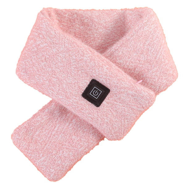 Bufanda pequeña y fresca con carga USB, calentadora, protección contra el frío en invierno, bufanda cálida